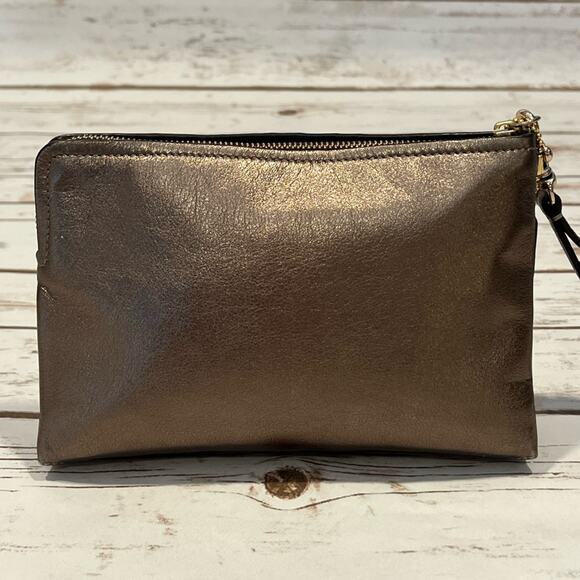 Coach Metallic Wristlet - Picture 5 of 11